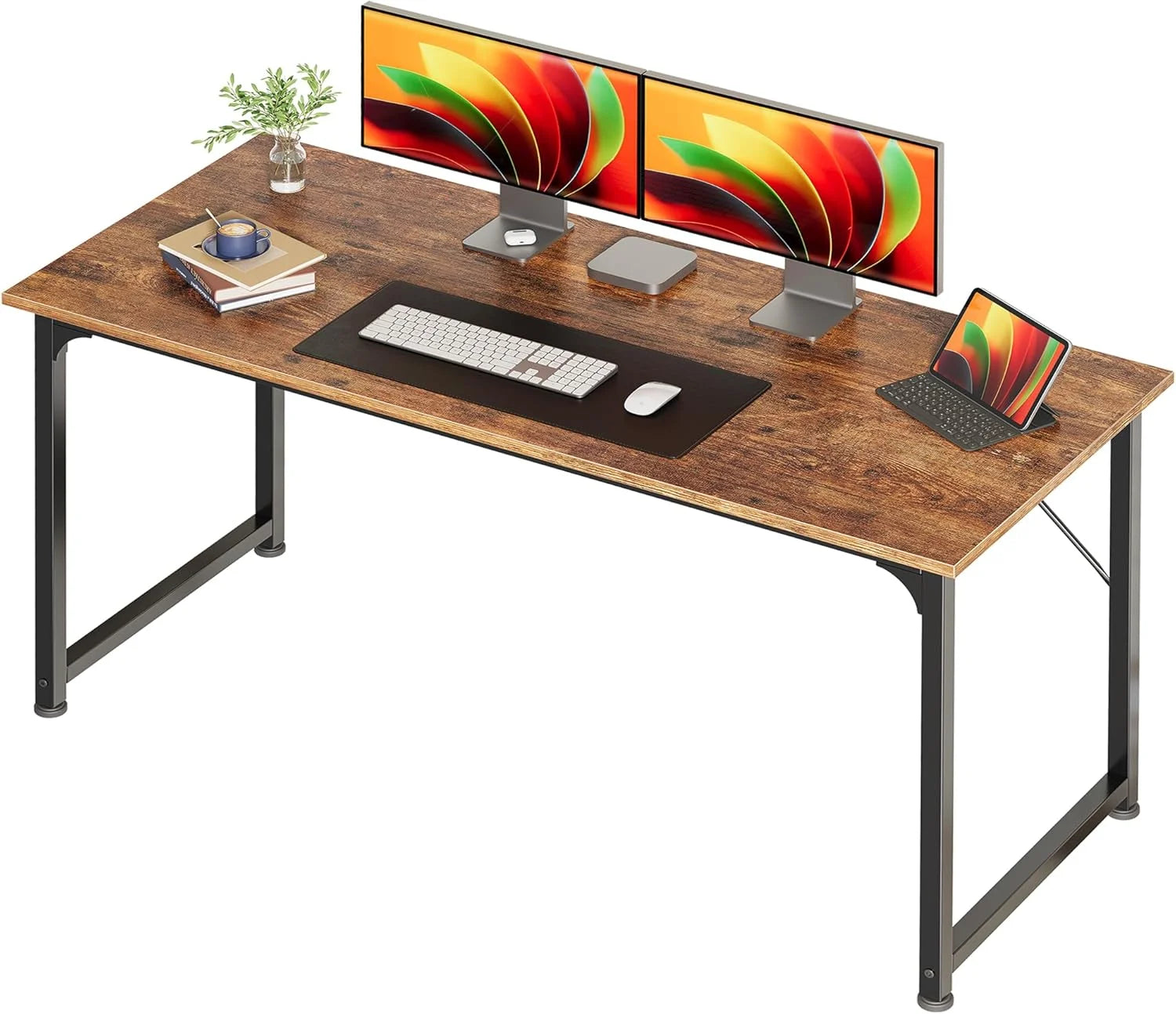 Discount Computer Desk, 55 Inch Home Office Desk - Image 23