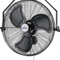 Alternative view of Discount 18 Wall Mounted Fan – 6360 CFM, 3-Speed, Industrial Grade, Commercial/Residential