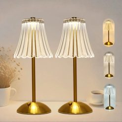 Alternative view of Discount 2 Pcs Cordless Rechargeable Table Lamp, Dimmable, 3-Color Temperature