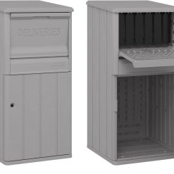 Alternative view of Discount 33.5-Gallon Capacity Package Delivery Box, Parcel Drop Box with Lock