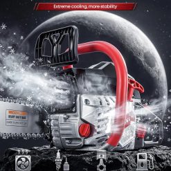 Alternative view of Discount 63CC Gas Chainsaw with 20-Inch and 18-Inch Bars