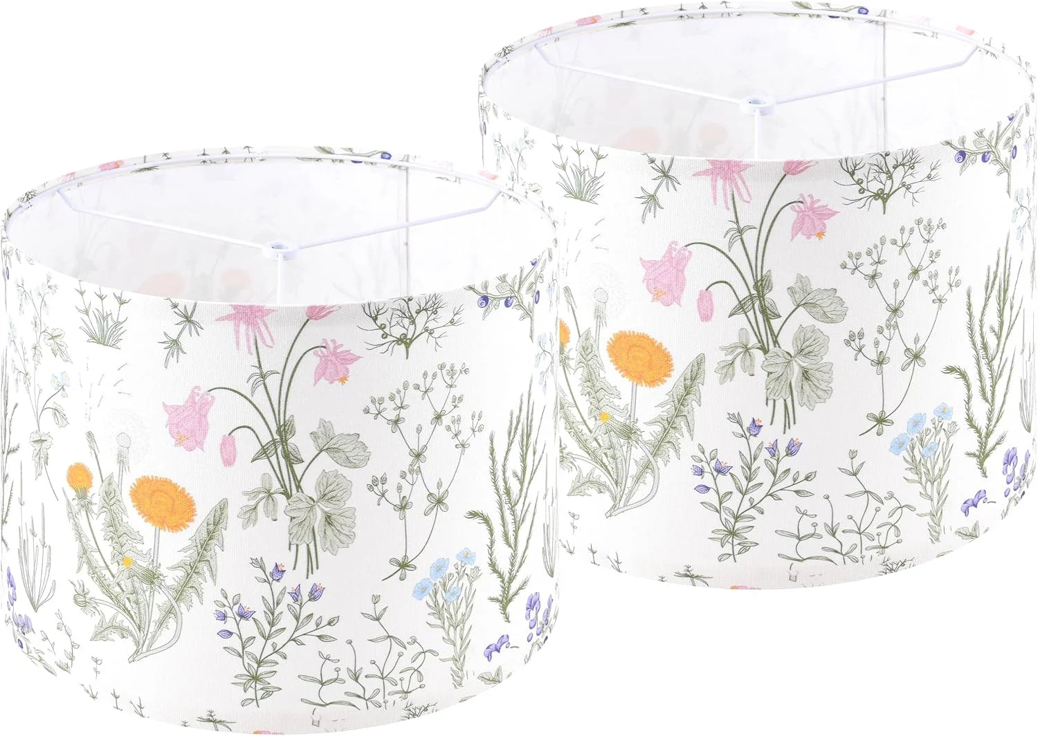 Discount GO&SO Lamp Shades Set of 2, Modern Lamp Shades For Table Lamps Replacement - Image 21