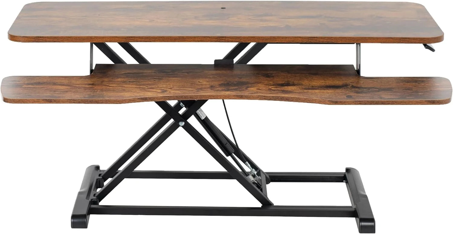 Discount 32 inch Desk Converter, K Series, Height Adjustable Sit to Stand Riser, DESK-V000K - Image 28