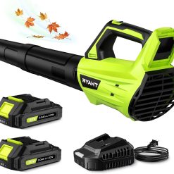 Discount Blower Cordless, Leaf Blower with Battery and Charger – 2 Speed Modes, 2 Batteries