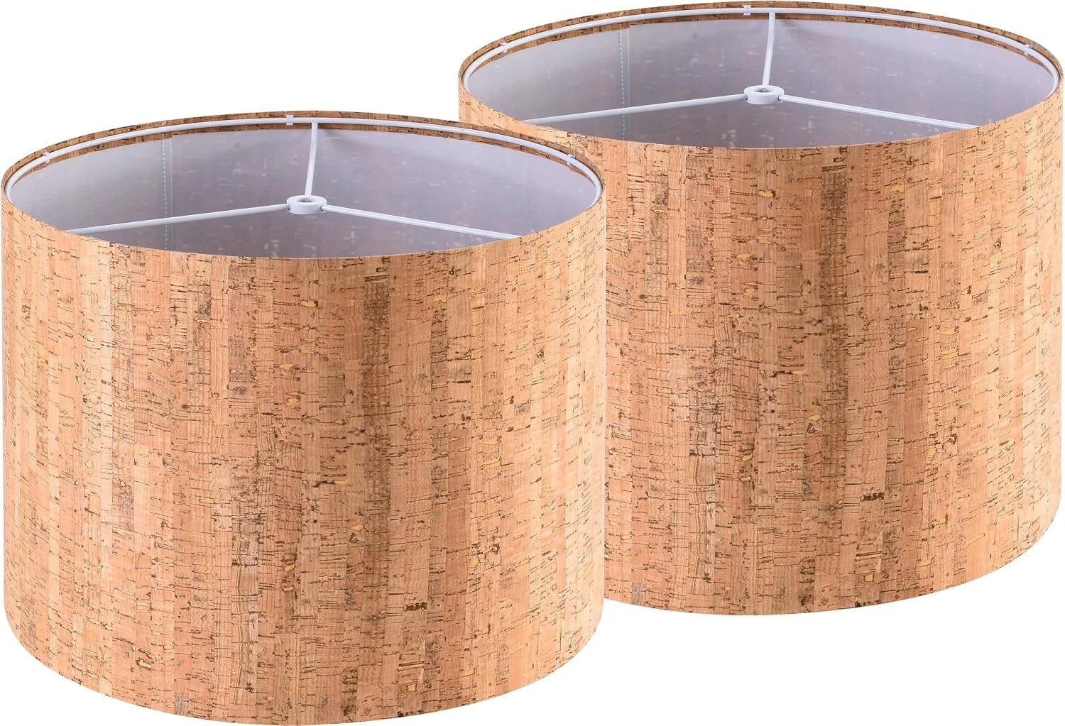 Discount GO&SO 13 Drum Boho Lamp Shades Set of 2 Medium, 0.41 Spider Farmhouse Lamp Shade for Small Floor Lamp - Image 5