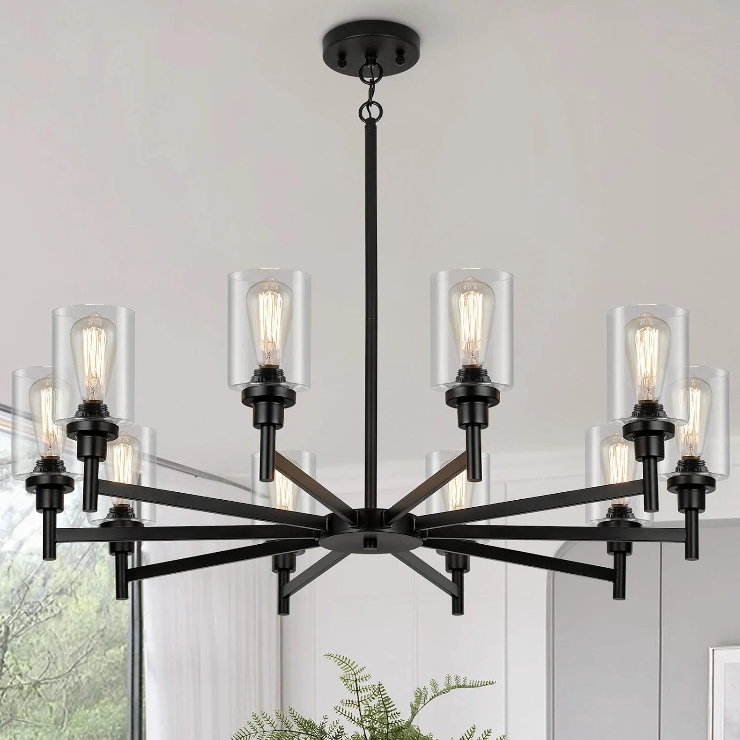 Discount Chandelier, 6 Light - Image 2