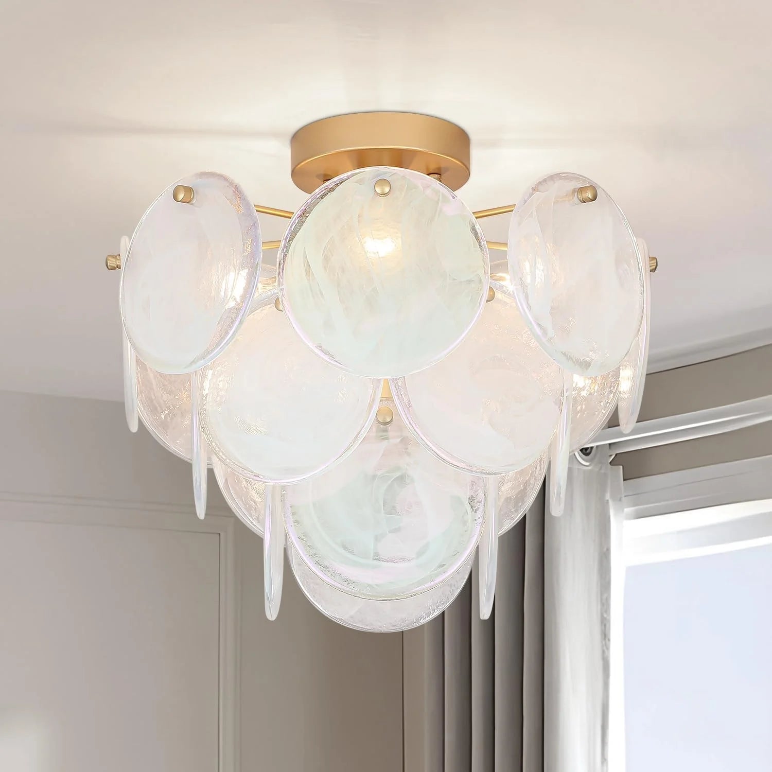 Discount Mount Ceiling Light Chandelier, 4 Light - Image 2