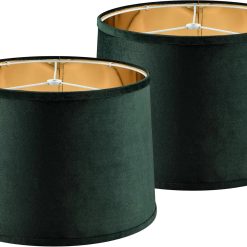 Discount 1 Pc Striped Lamp Shade for Table Lamps, Modern Replac Lampshade Drum Fabric Deco
