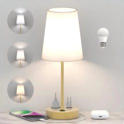Discount Addtam Bedroom Table Lamp, Dimmable