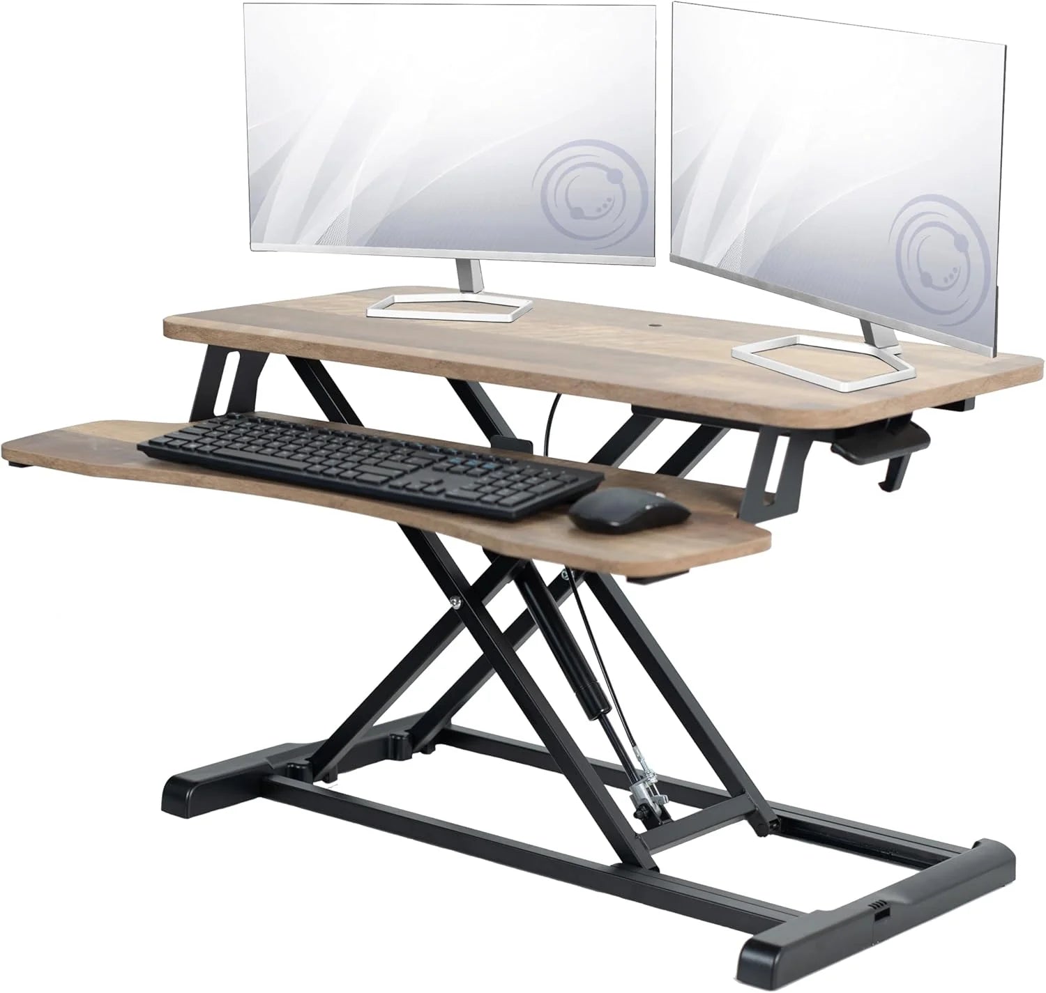 Discount 32 inch Desk Converter, K Series, Height Adjustable Sit to Stand Riser, DESK-V000K - Image 38