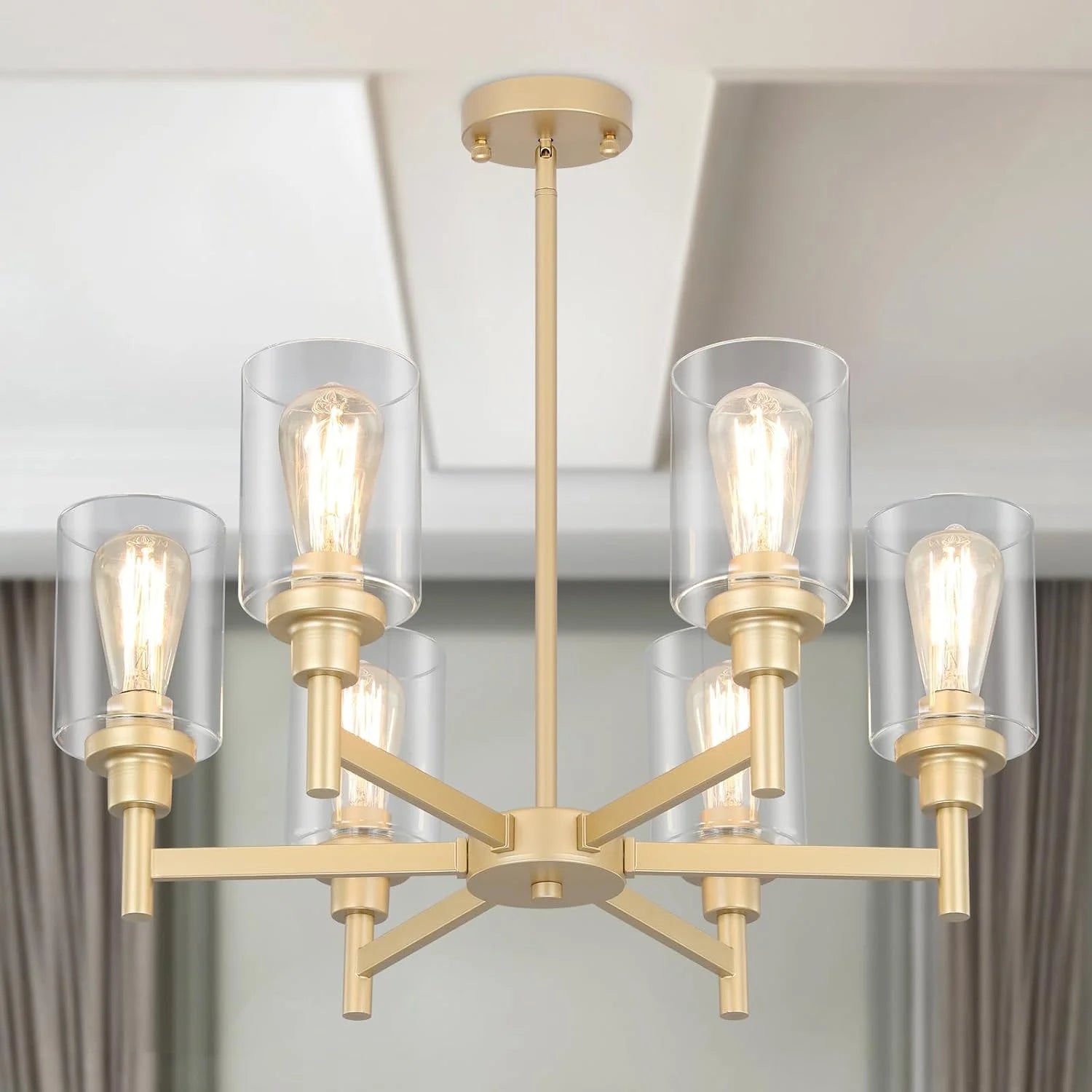 Discount Chandelier, 6 Light - Image 7