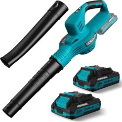 Discount Blower Cordless 21V Electric with 2 Batteries and Charger Lightweight – For Yard Cleanup
