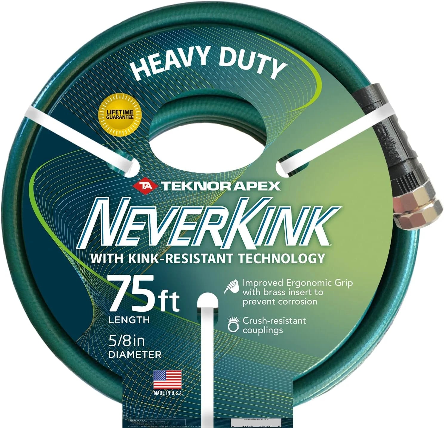 Discount 4001-100 Garden Hose, 5/8 x 100′, Gray - Image 6
