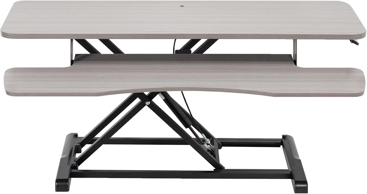 Discount 32 inch Desk Converter, K Series, Height Adjustable Sit to Stand Riser, DESK-V000K - Image 21