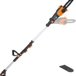 Discount WORX Cordless Pole Saw, 20V 8 Chainsaw, WG349.9