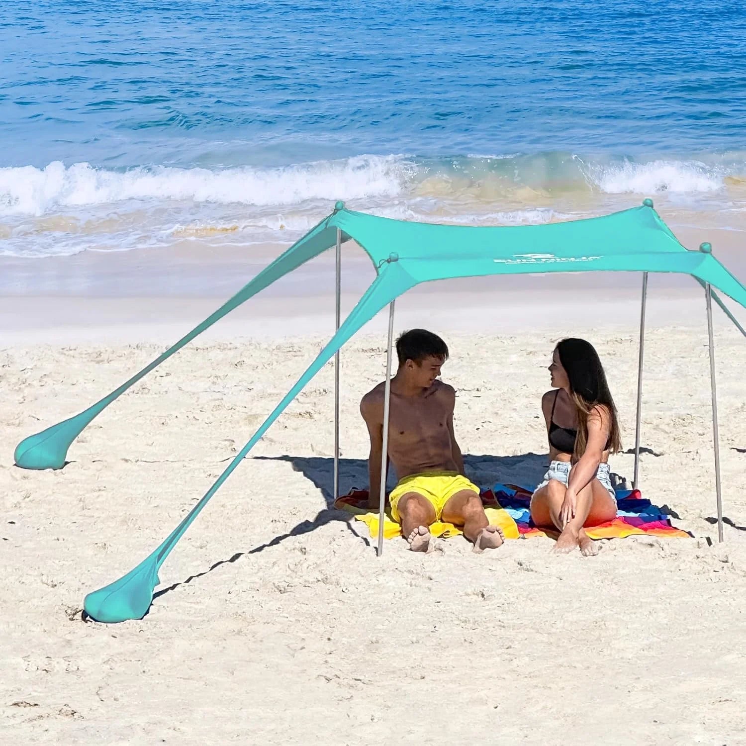 Discount Ninja Beach Tent Sun Shelter UPF50+, Easy Pop Up Beach Canopy - Image 11