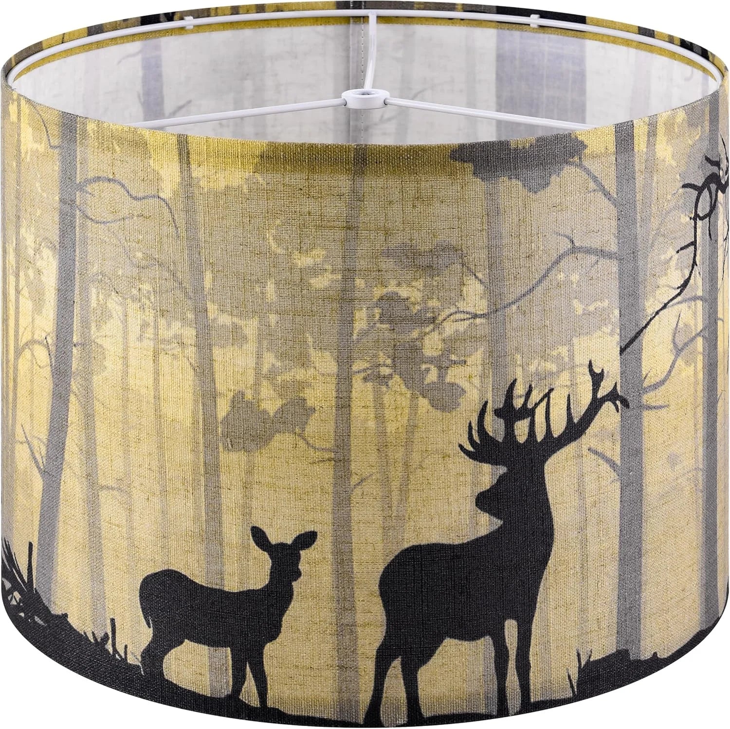 Discount GO&SO 13 Drum Boho Lamp Shades Set of 2 Medium, 0.41 Spider Farmhouse Lamp Shade for Small Floor Lamp - Image 4