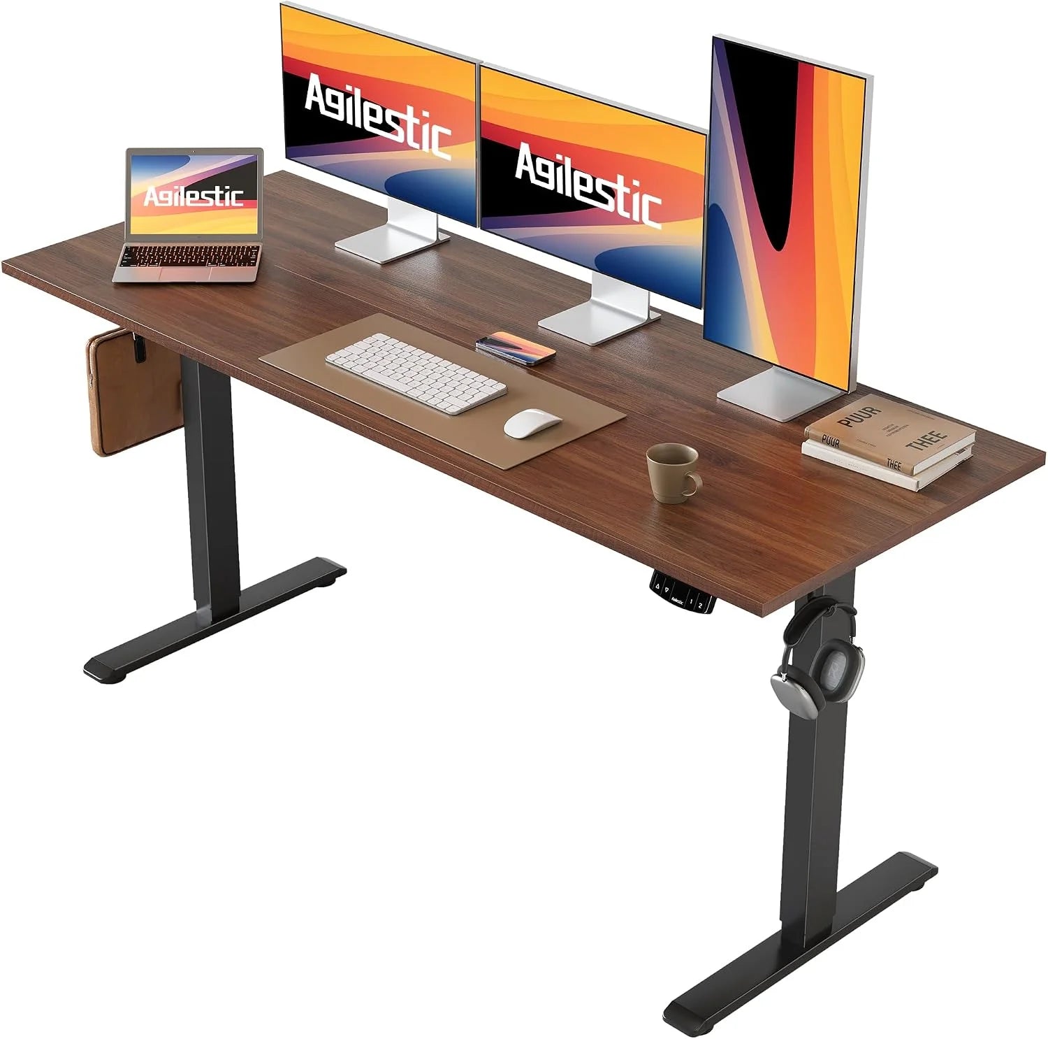 Discount Electric Standing Desk, 48 x 24 Inches Height Adjustable Desk - Image 40