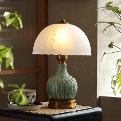 Alternative view of Discount Vintage Lamp, 16 Modern Ceramic Table Lamps for Bedroom
