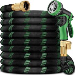 Alternative view of Discount 150 FT Non-Expanding Garden Hose, 2026 New Upgrated Non-Expandable Garden Water Hose