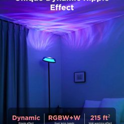 Alternative view of Discount Uplighter Floor Lamp, LED Modern Corner Floor Light