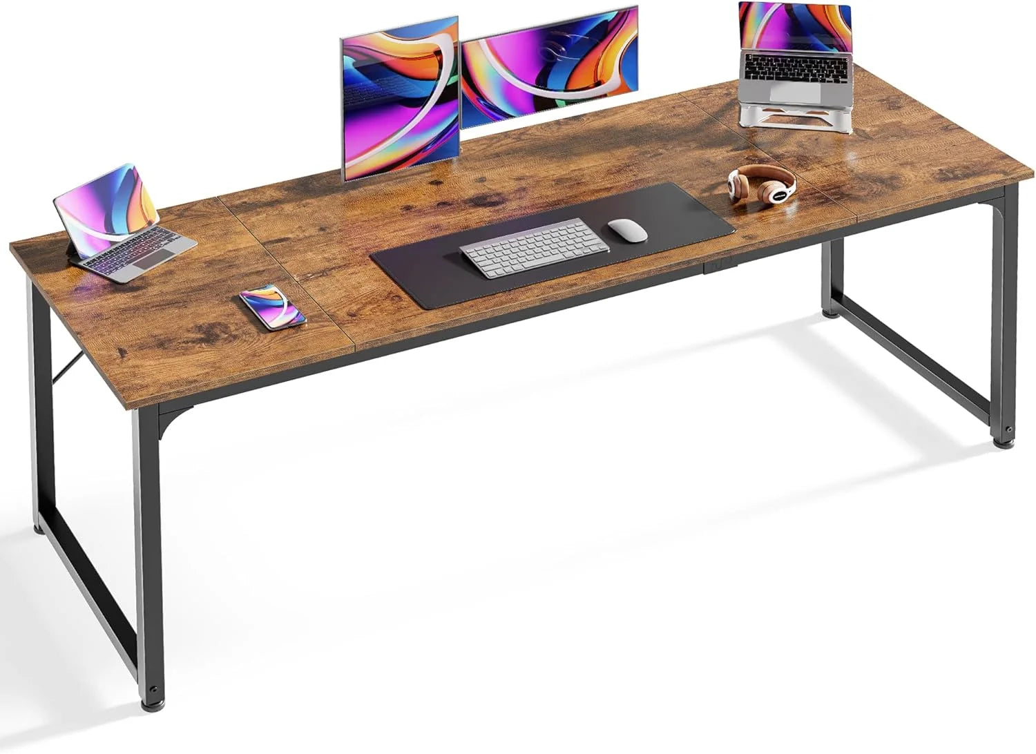 Discount Computer Desk, 55 Inch Home Office Desk - Image 22
