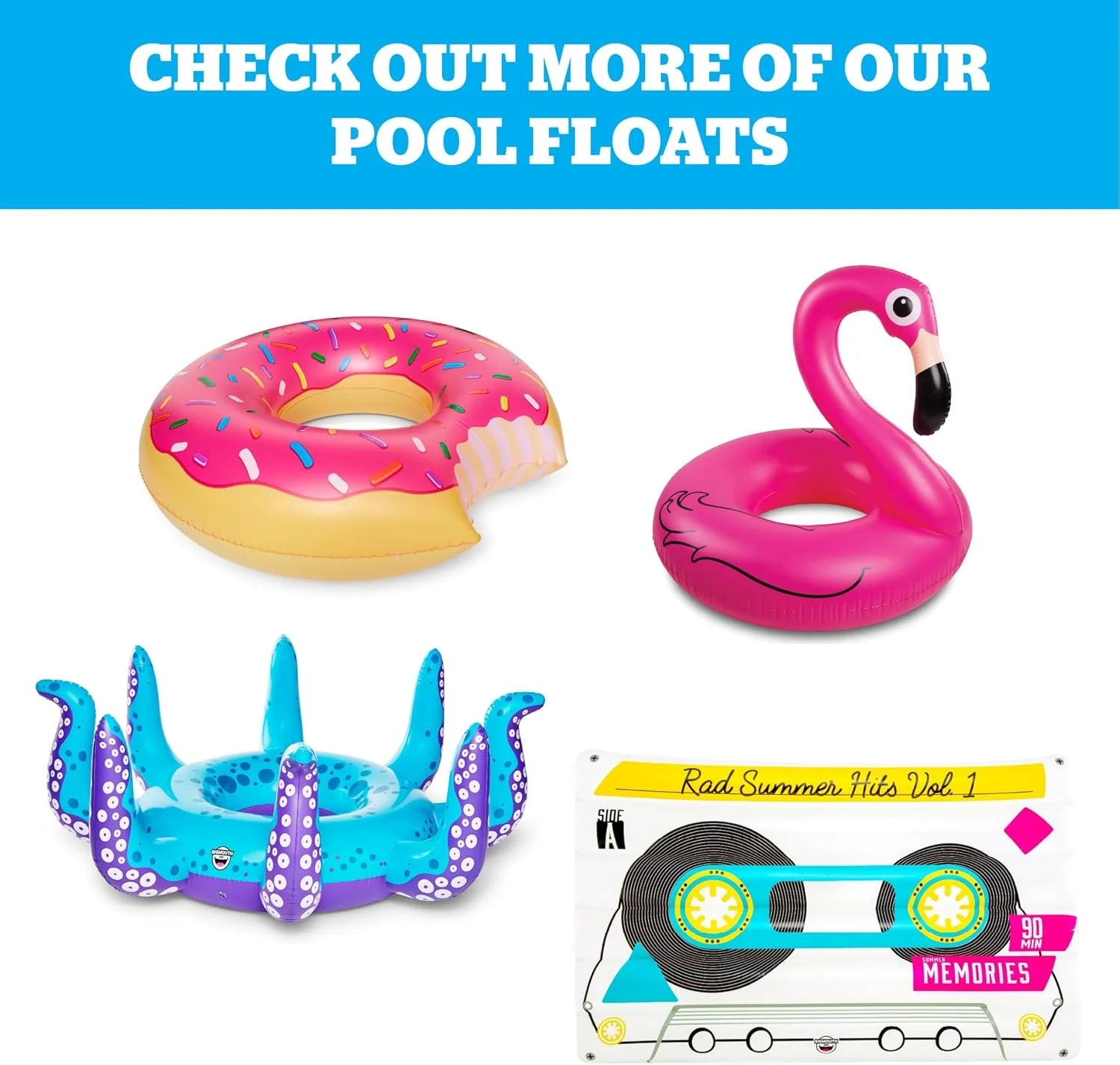 Discount Shark Inflatable Pool Float, Large Novelty Lounge Raft - Image 5