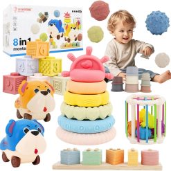 Discount Premium Baby Toys for 6-18 Months, 8 in 1 Montessori Toys Set, Educational Learning Toys for Toddlers 1-3 " For Home Projects