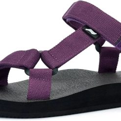 Alternative view of Discount YOCCI WoMen's Original Sport Sandals Hiking Sandals with Arch Support Yoga Mat Insole Light Weight Outdoor Water Shoes