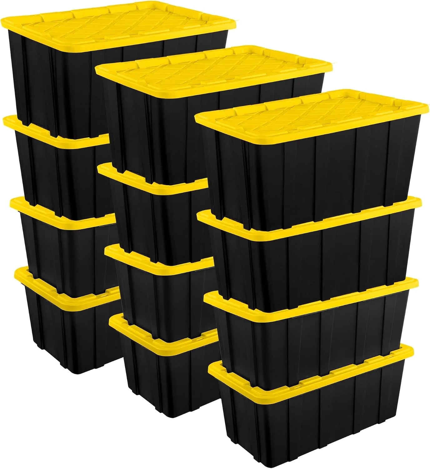 Discount Sterilite 4-Pack 27 Gallon Industrial Storage Tote, Heavy-Duty Plastic Bins - Image 12
