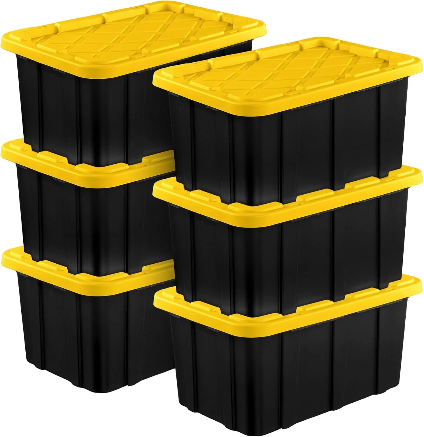Discount Sterilite 4-Pack 27 Gallon Industrial Storage Tote, Heavy-Duty Plastic Bins - Image 15