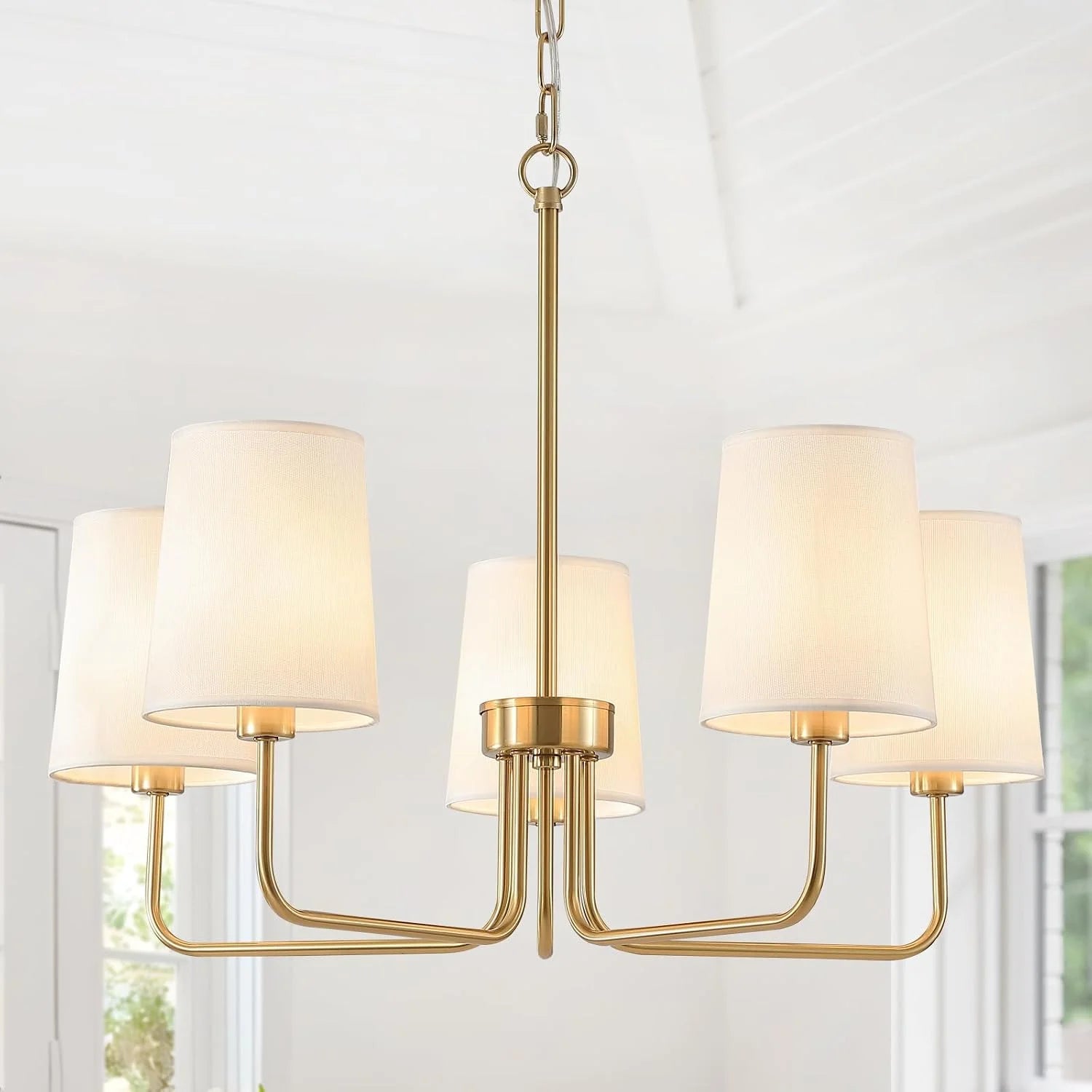 Discount Farmhouse Chandelier, Farmhouse Linear Island Lighting Fixture for Kitchen - Image 2