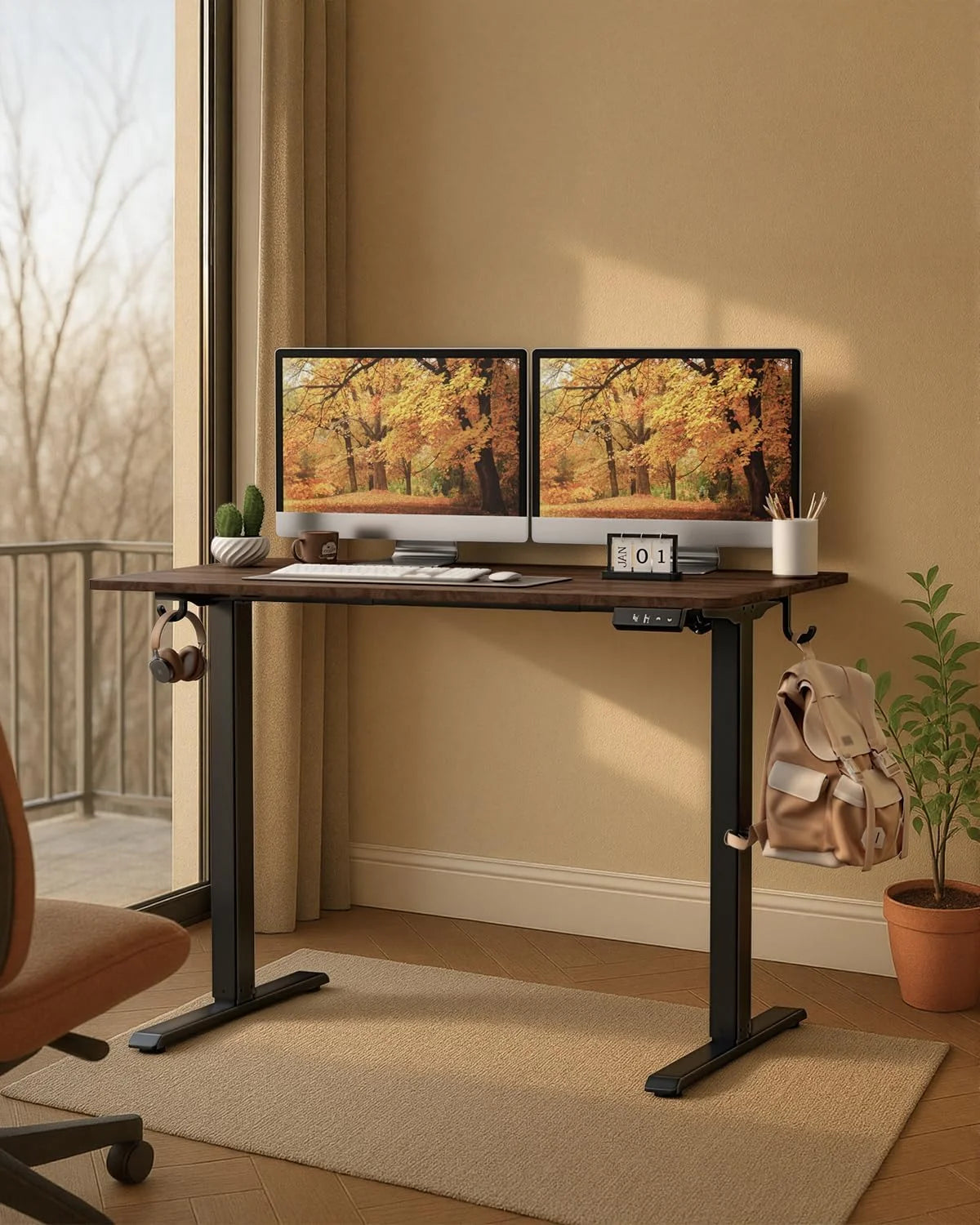 Special BEAUTY Electric Standing Desk 48 x 24, Height Adjustable 28-46 - Image 2