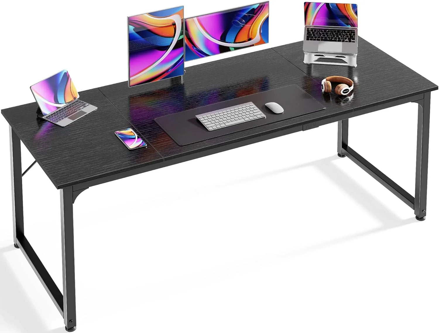 Discount Computer Desk, 55 Inch Home Office Desk - Image 14
