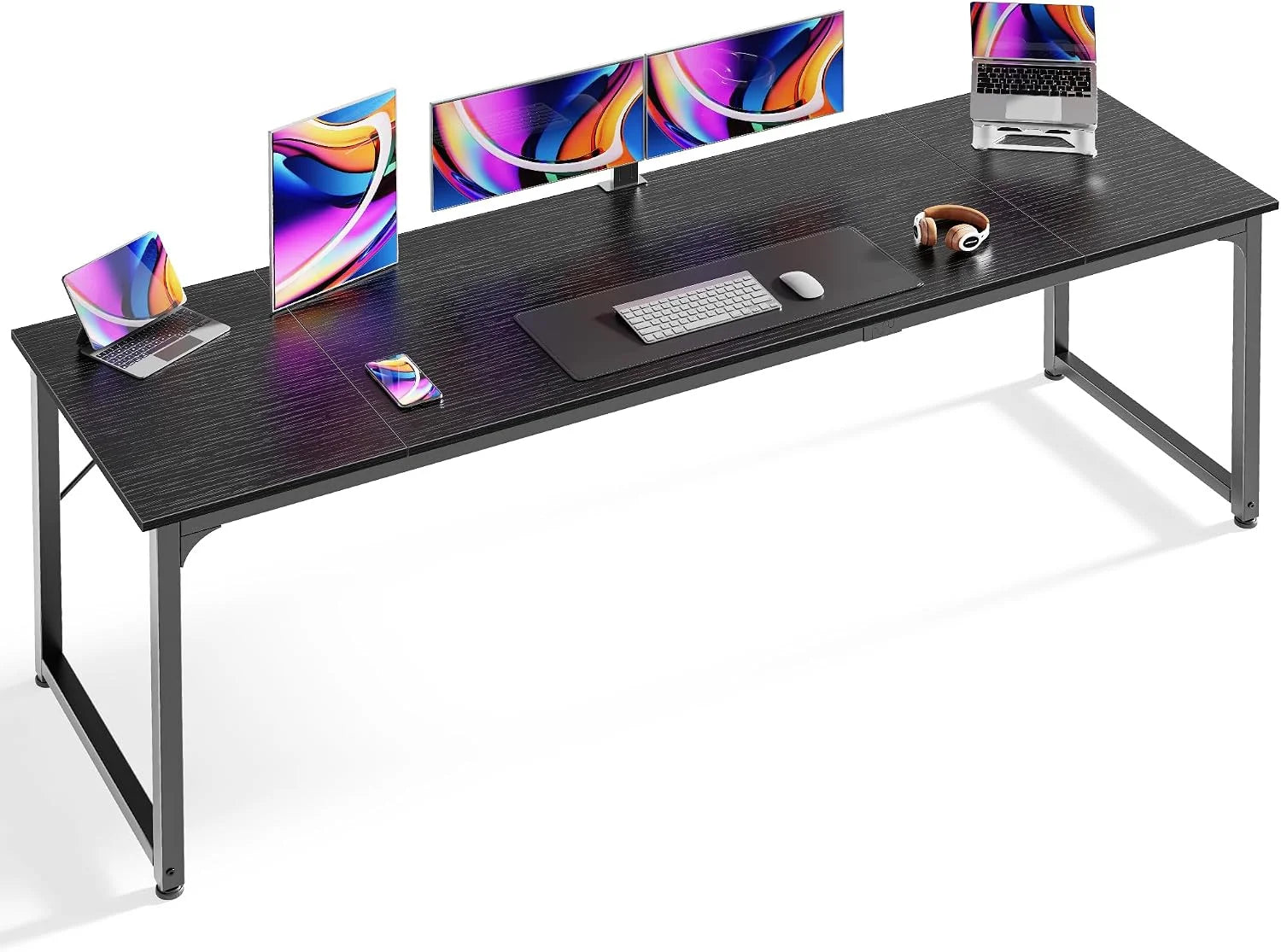 Discount Computer Desk, 55 Inch Home Office Desk - Image 16