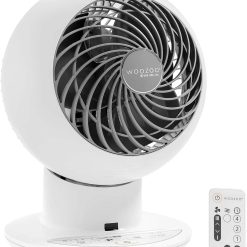 Discount USA WOOZOO Air Circulator Fan with Remote, Oscillating, 5 Speeds, 82ft Max Air Distance