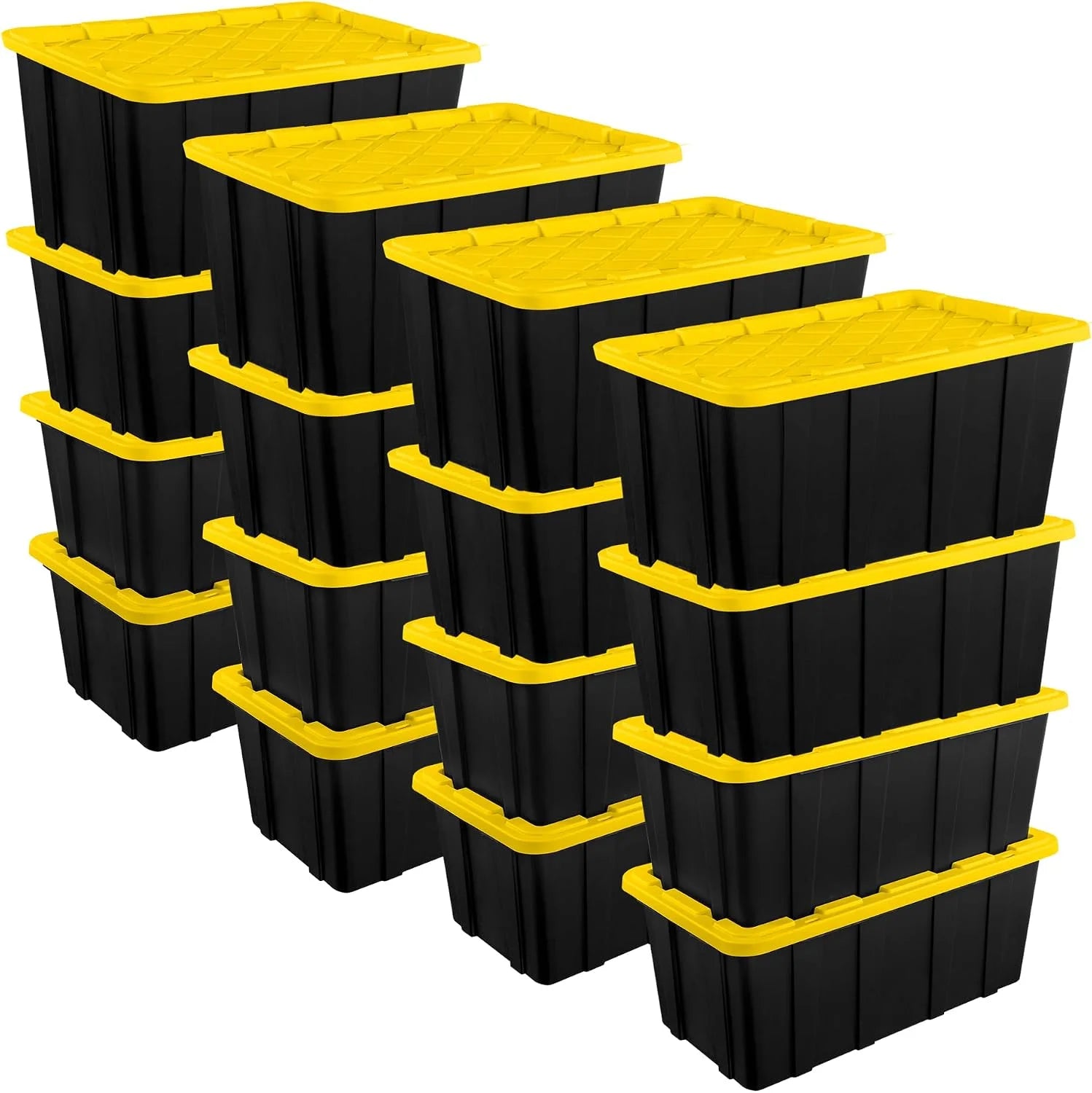 Discount Sterilite 4-Pack 27 Gallon Industrial Storage Tote, Heavy-Duty Plastic Bins - Image 14