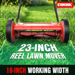Alternative view of Discount Push Reel Lawn Mower 23 with 5-Blade Cutting System for Lawn Care " For Lawn Care