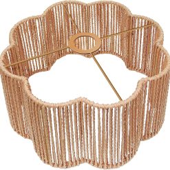 Discount LUCORUSC Hanging Light Lamp Shades Boho Rattan Lamp Shades
