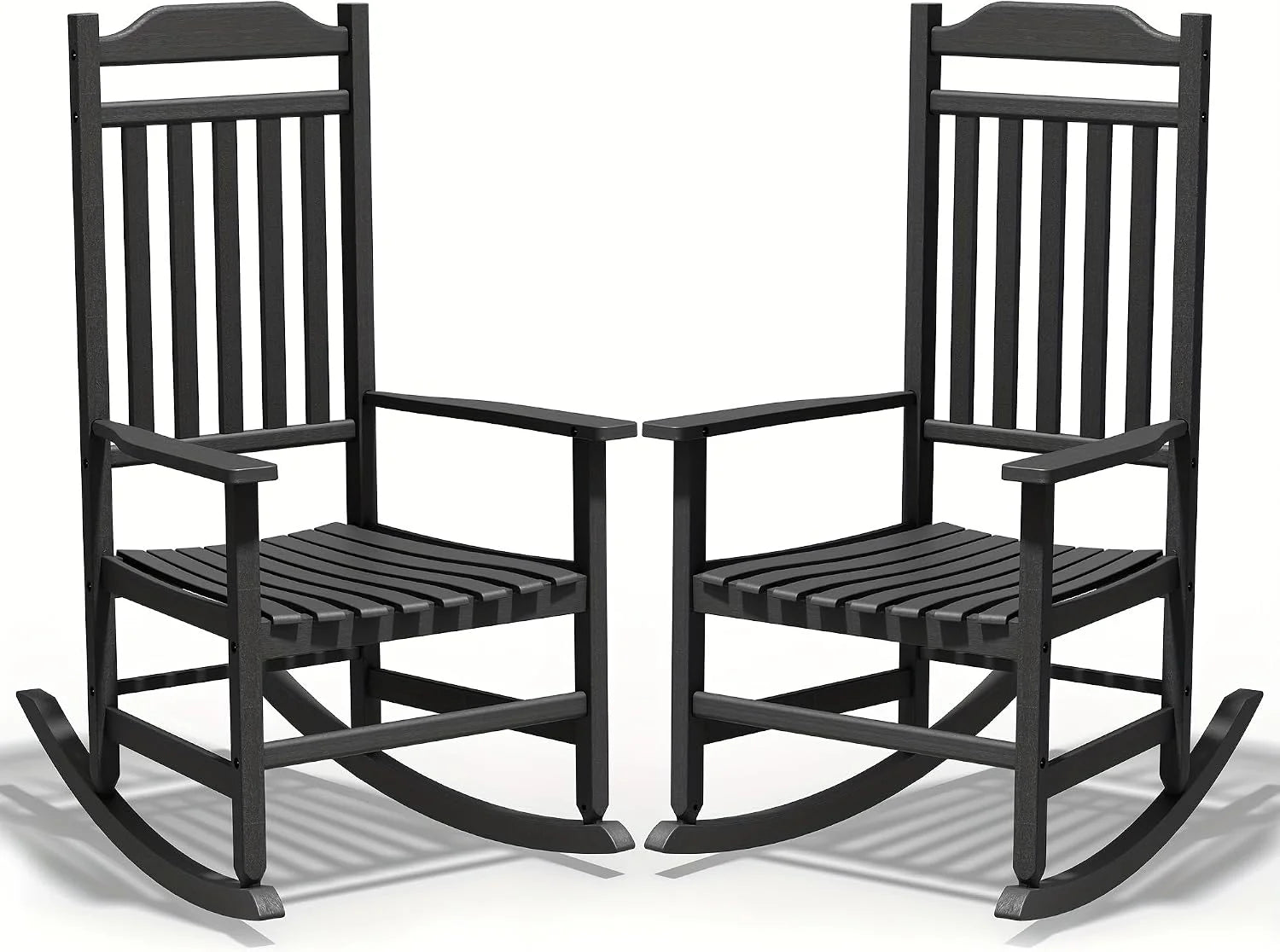 Discount Bifanuo 300LBS Heavy Duty HDPS Poly Outdoor Rocking Chair - Image 3