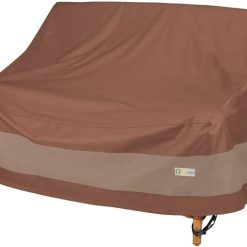 Alternative view of Discount Ultimate Patio Loveseat Couch Cover, 54W x 37D x 35H, Mocha Cappuccino, Patio Furniture Covers