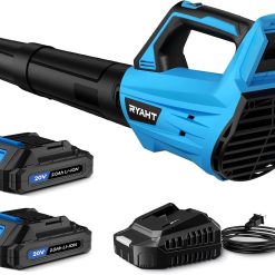 Alternative view of Discount Blower Cordless, Leaf Blower with Battery and Charger – 2 Speed Modes, 2 Batteries