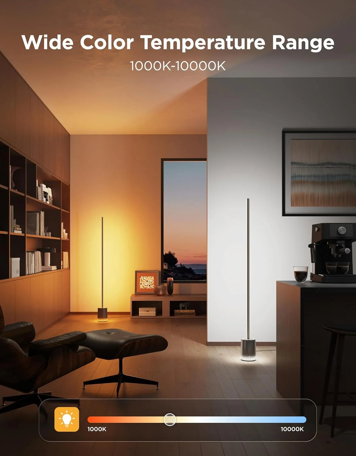 Discount Floor Lamp 3 with Luminblend+ Technology, 2100lm, 1000K-10000K Modern Floor Lamp for Living Room - Image 4
