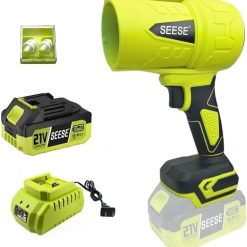 Discount Turbo Jet Leaf Blower: Cordless Leaf Blower for Yard Leaves