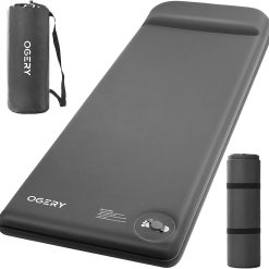 Alternative view of Discount Self-Inflating Sleeping Pad with Built-in Foot Pump, 3 Memory Camping Mattress Pad, Quiet & 9.5 R-Value Insulated