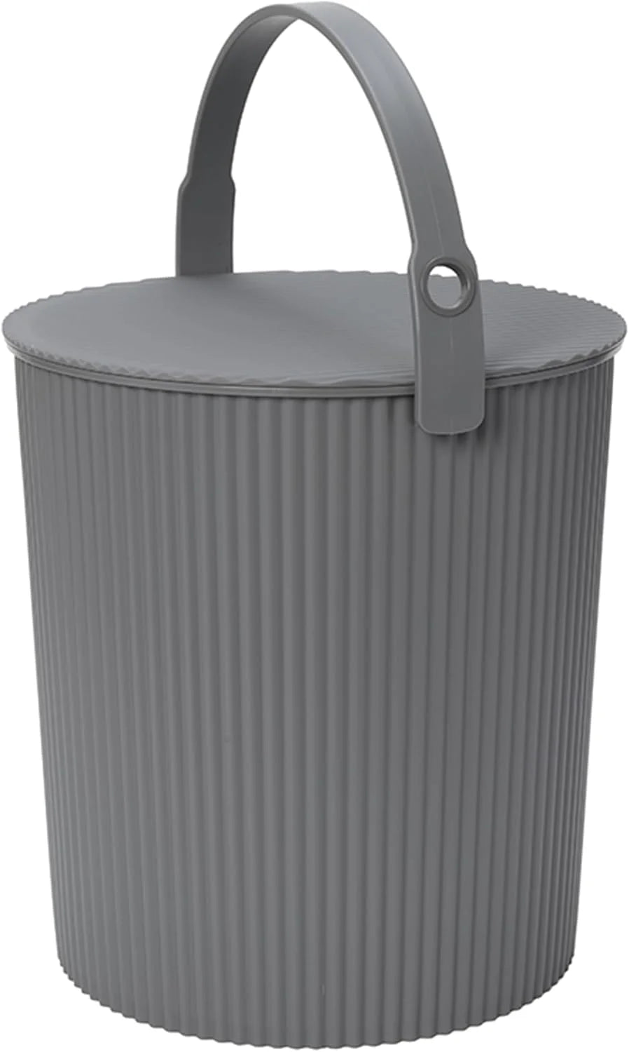 Discount Extra Large Bucket, 5.3 Gallon Heavy Duty Bucket with Lid & Handle