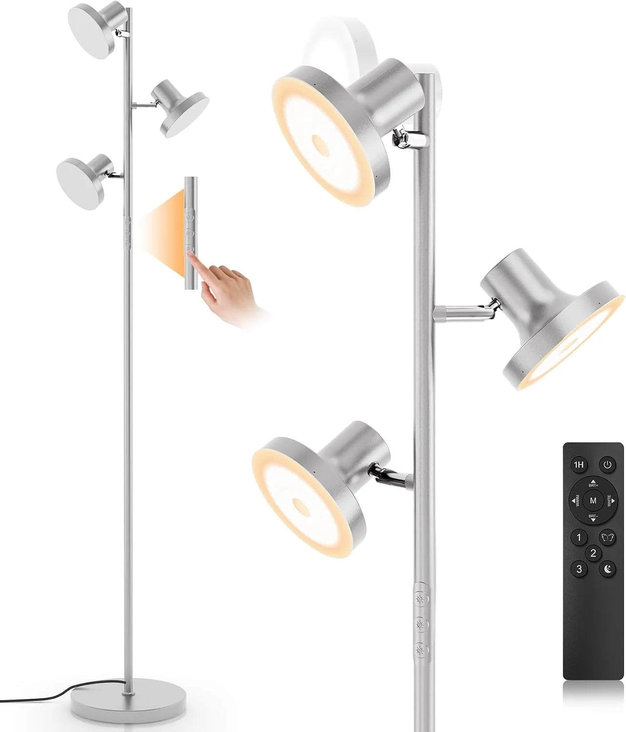 Discount SIBRILLE 36W LED Tree Floor Lamp, Dimmable - Image 5
