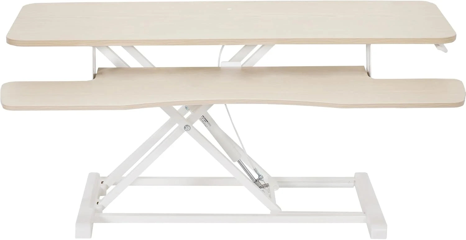 Discount 32 inch Desk Converter, K Series, Height Adjustable Sit to Stand Riser, DESK-V000K - Image 13