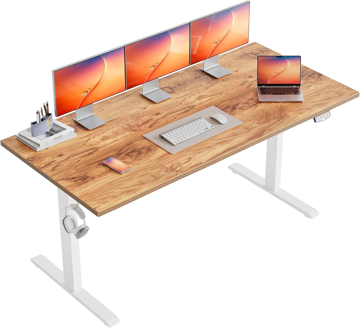 Discount Electric Standing Desk, 48 x 24 Inches Height Adjustable Desk - Image 35