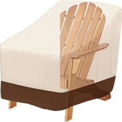 Discount Tuyeho 900D Adirondack Patio Chair Cover 2Pack 40x37x30 Outdoor Waterproof